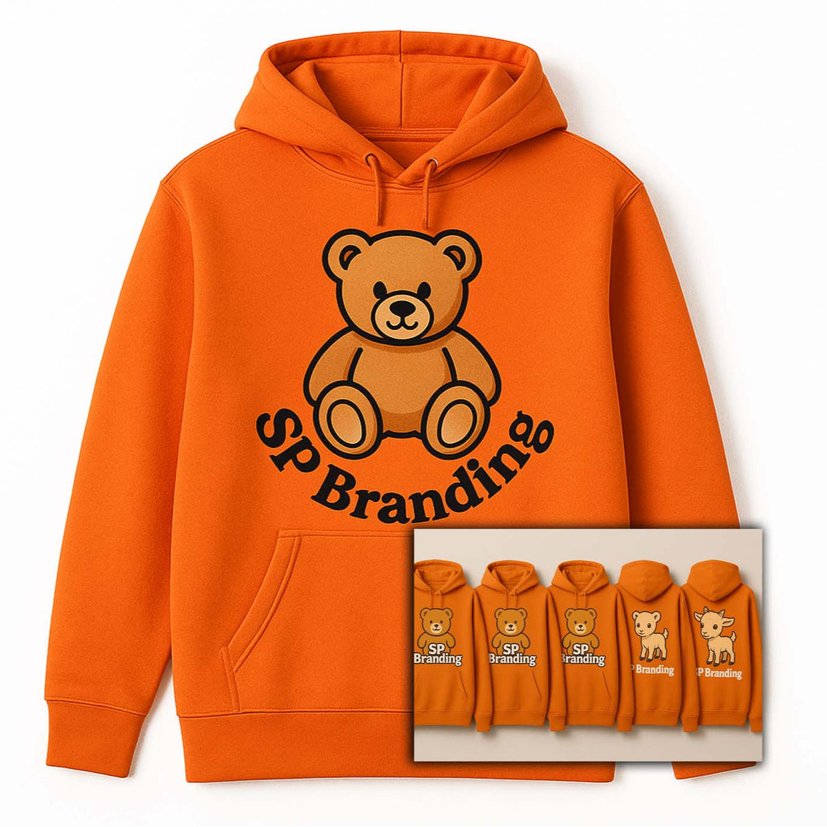 Regular Custom Printed Hoodies